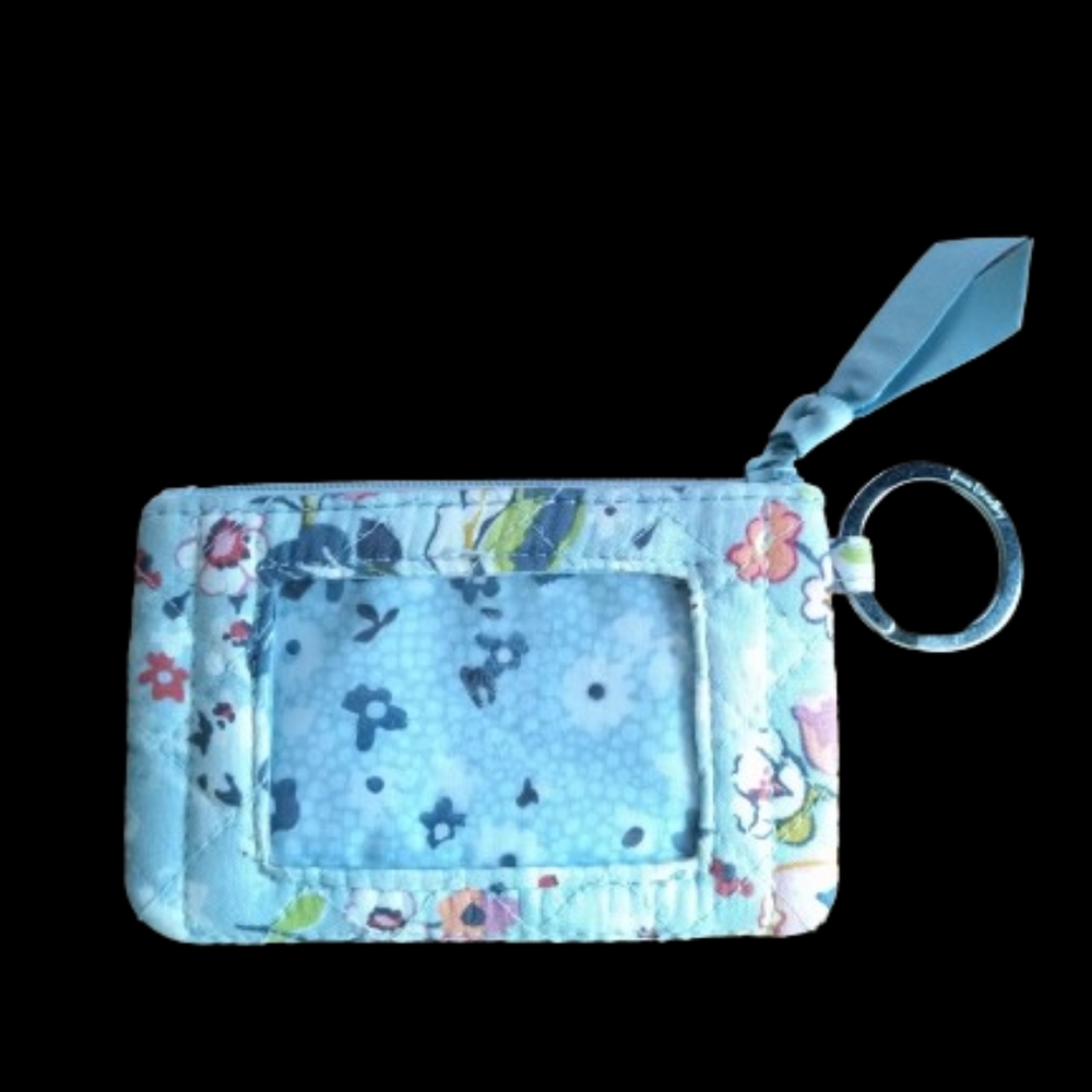 Vera Bradley Zip ID Case Floating Garden